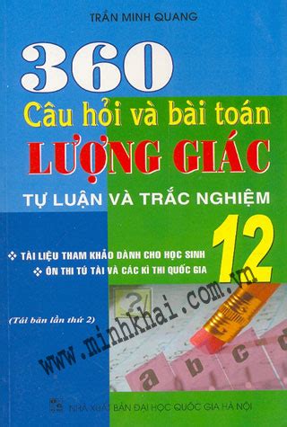 Minh Khai Book Store C U H I V B I To N L Ng Gi C T Lu N V