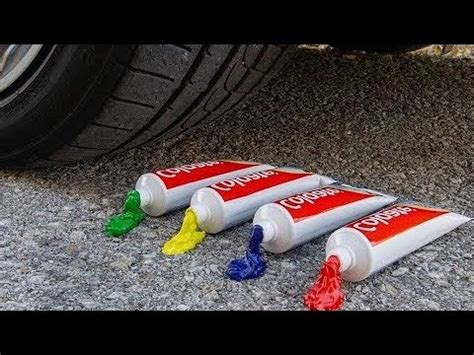 Giant Toothpaste Eruption From Apple Pit Giant Coca Cola Balloons