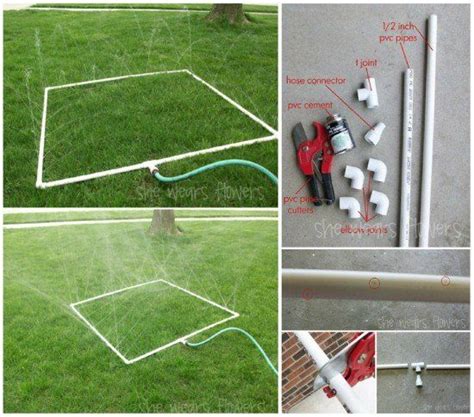 Diy Pvc Gardening Ideas And Projects Garden Art Diy Diy Yard Sprinkler