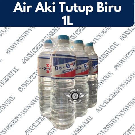 1l Air Aki Biru Tambah Untuk Nambah Air Aki Tambah Air Aki Mobil