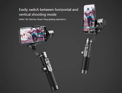 Feiyu Tech SPG2 3 Axis Brushless Handheld Gimbal Stabilizer