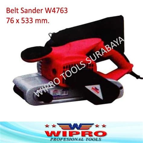 Jual Mesin Amplas Kayu Belt Sander Wipro W W X Mm