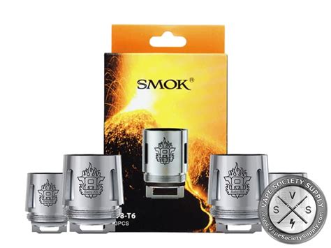 Smok Tfv Baby Replacement Coils Pack Of Vape Socity