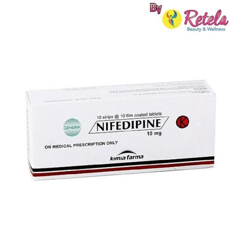 Jual NIFEDIPIN 10MG 1 STRIP 10 TABLET Gen Dexa Shopee Indonesia