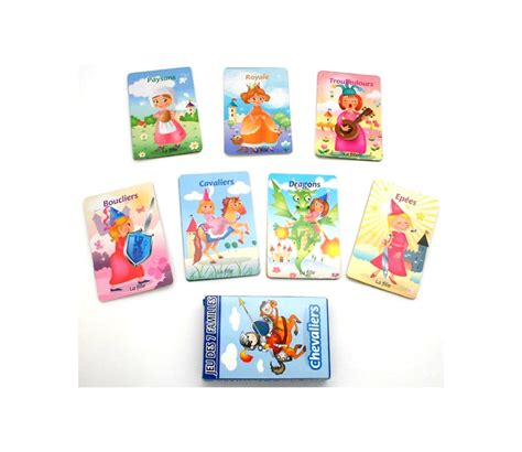 Jeu De Familles Histoire France Cartes Jeux De Cartes Famille