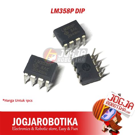 Jual LM358P LM358N LM358 LM 358 DIP8 Dual Operational Amplifier IC DIP