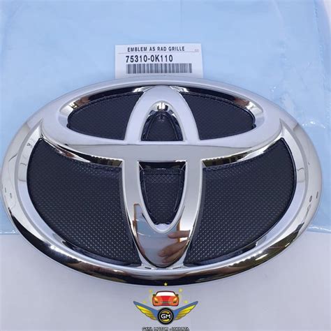 Jual Emblem Grill Grille Logo Toyota Fortuner Vrz Innova Reborn