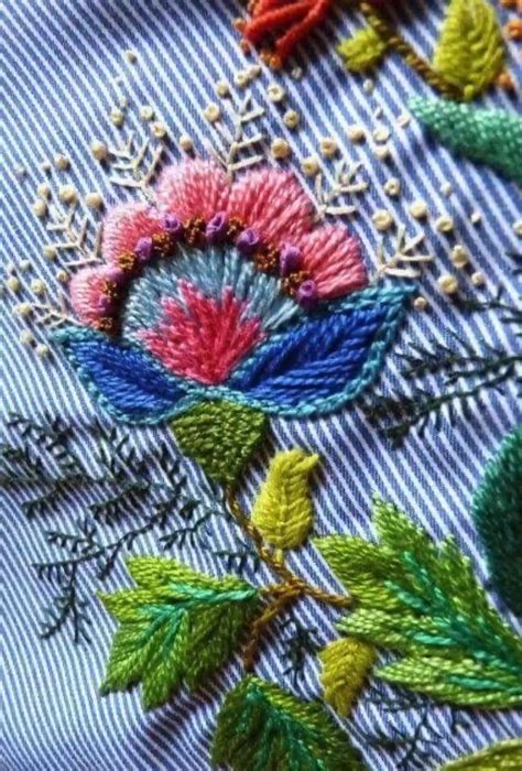 Pin By SajdaAroj On Emblishment Embroidery Paint Embroidery Craft