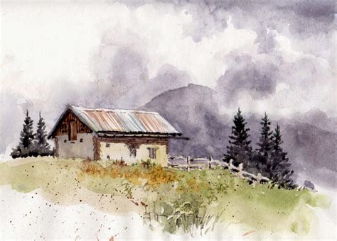 David Bellamy Painting Misty Mountains In Watercolour Bellamys Bivouac