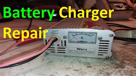 How To Repair Battery Charger 12v 10amps Youtube