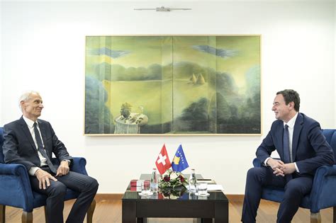 Prime Minister Kurti Hosted The Ambassador Of Switzerland In Kosovo