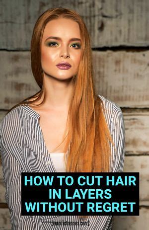 how to cut hair in layers step by step