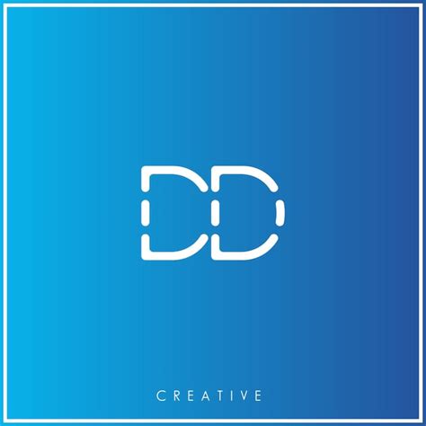 Premium Vector Dd Premium Vector Latter Logo Design Creative Logo