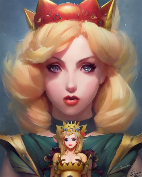 Artstation Princess Peach Ai