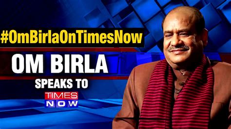 Lok Sabha Speaker Om Birla on CAA bill, Kota hospital horror & more ...