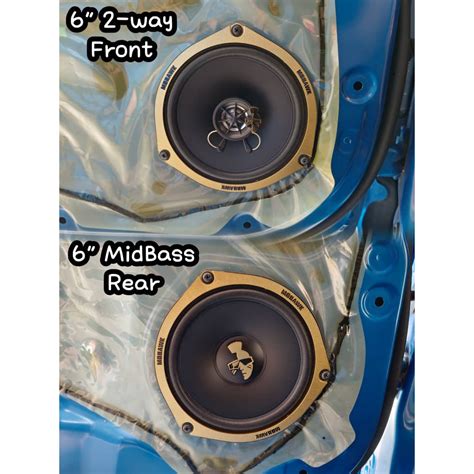 Mohawk M5 Gold Series PERODUA PROTON OEM Plug N Play Speaker Myvi Axia