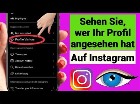 So Finden Sie Heraus Wer Mein Instagram Profil Angesehen Hat Wer Hat