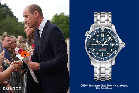 Prince William's Watch: The Omega Seamaster That's Been On His Wrist For 30 Years - DMARGE