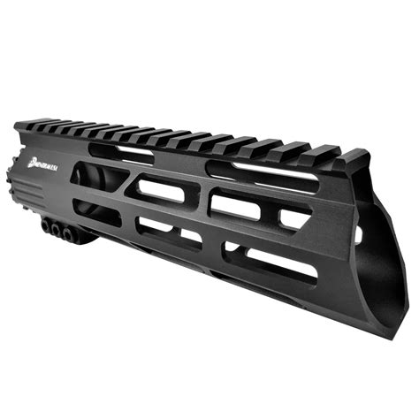 7 Inch M Lok Free Float Handguard Ultra Light Shark Series Mentium Usa