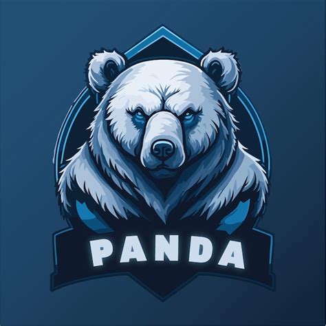 Premium Vector Vector Panda Esport Logo Design