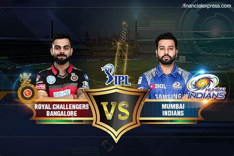 Ipl 2018 Match Score Rcb Vs Mi Royal Challengers Bangalore Vs Mumbai