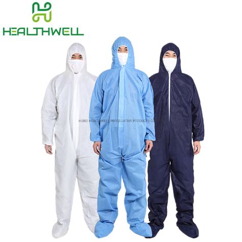 Disposable Waterproof Microporous White Workwear Coverall China