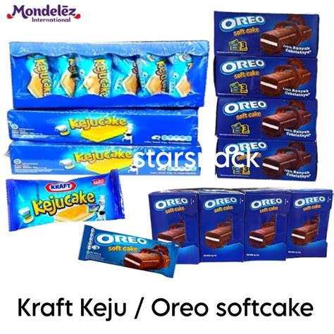 Jual Oreo Soft Cake Kraft Keju Isi Pc Kotak Shopee Indonesia