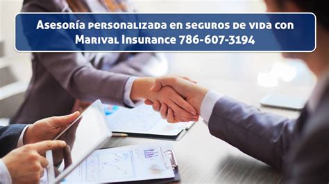 Asesor A Personalizada En Seguros De Vida Con Marival Insurance