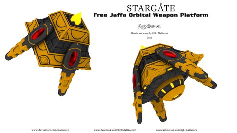 Stargate - Free Jaffa Orbital Weapon Platform by Mallacore on DeviantArt