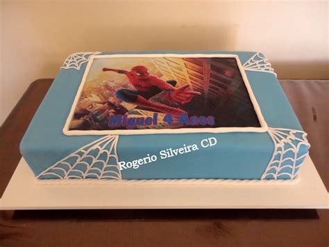 Rogerio Cake Designer Bolo Homem Aranha