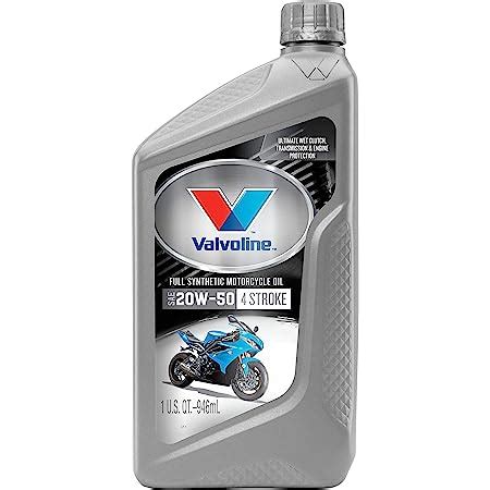 Amazon Valvoline Stroke Motorcycle Full Synthetic Sae W