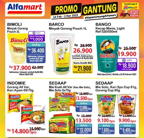 Promo Jsm Alfamart Tanggal Tua Banyak Diskon Berlaku Seminggu