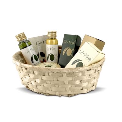 BASKET FOR HOTEL AMENITIES bamboo | Hotel Accessories | 2718