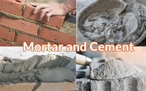 Get to know the types and differences of mortar and cement