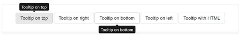 Bootstrap Tooltip Placement