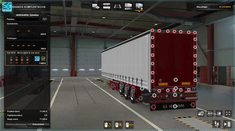 Scs Trailer Tuning Pack V Ets Euro Truck Simulator Mods