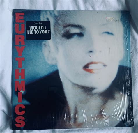 Eurythmics ‎ Annie Lennox Be Yourself Tonight 85 Lp Vinyl Use Borderline Music