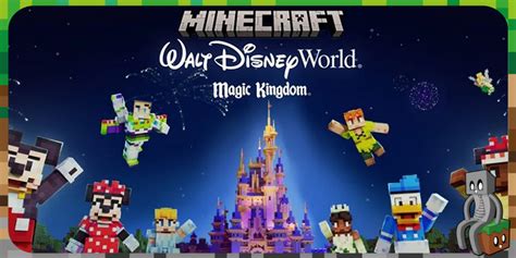 Dlc Walt Disney World Magic Kingdom Adventure Sur Minecraft