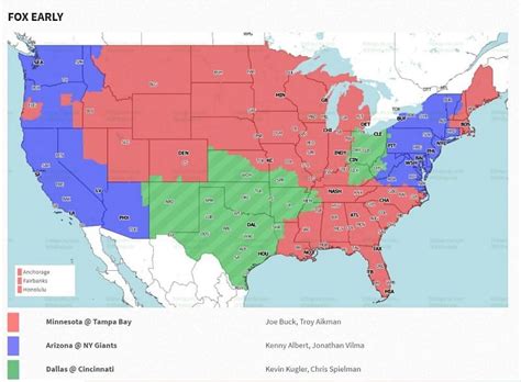 NFL Week 14: Coverage map, TV schedule, channel, time and live stream