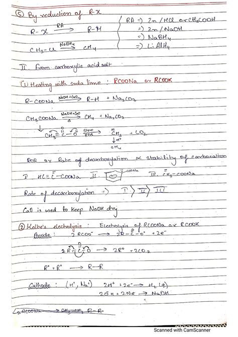 Solution Organic Chemistry Hydrocarbons Reactions Mechanism Detailed