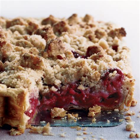 Raspberry Crumble Tart Recipe Epicurious