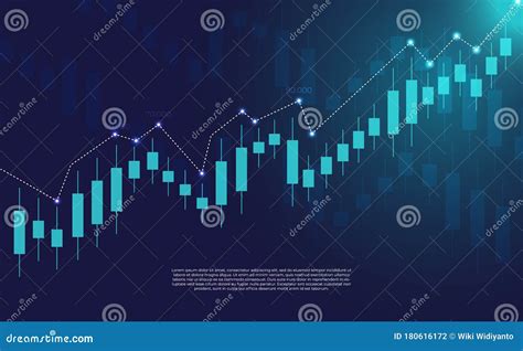 Stock Market Or Forex Trading Graph In Graphic Concept Suitable For