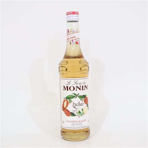 Ws Food Distributor Monin Lychee Syrup Ml