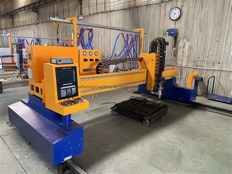 F2300 Control System Multi Torches Gantry Cnc Flameplasma Cutting Machine For Metal Sheet