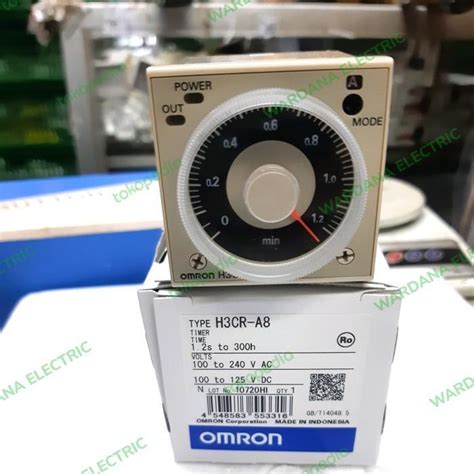 Omron H Cr A V Timer Relay H Cr A V Omron Hafuzashop