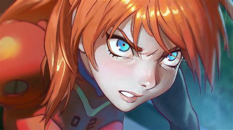 Asuka Langley De Neon Genesis Evangelion Anime Fondo De Pantalla 4k Hd