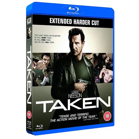 Taken Extended Harder Cut Blu Ray Martial Mania