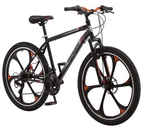 Mongoose Mack Mag Wheel Mountain Bike 26 Inch Wheels 21 Speeds Mens