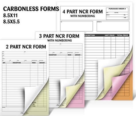 3 Part NCR Form Truckers Delivery Receipt Freight Bill 100 Etsy