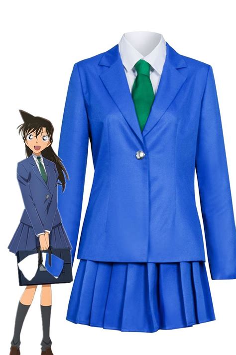 Mouri Ran Costume Detective Conan Rachel Moore Cosplay Uniform Takerlama Cosplay Outfits